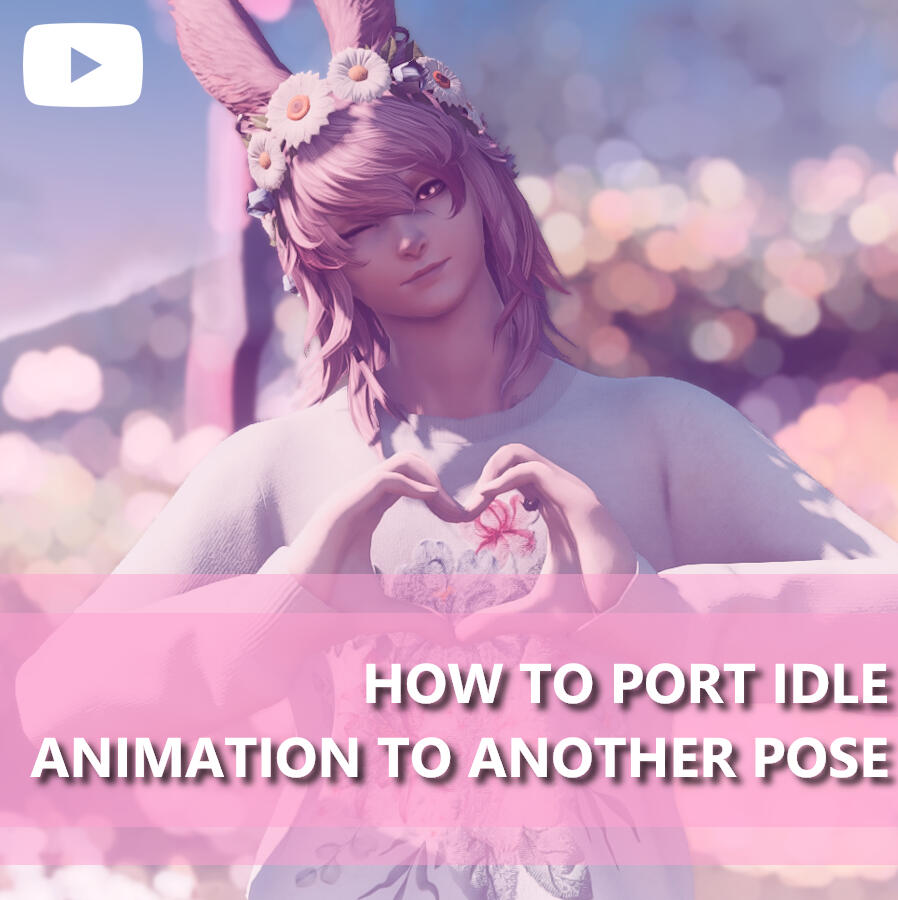How to port idle animation to another cpose