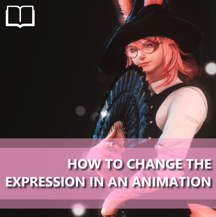 How to change the expression in an animation